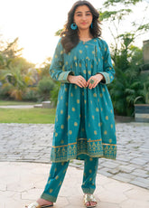Mahroo Digital Printed Lawn 2 Piece Stitched Suit MMCS25K&G D-T-ALPRTW-057