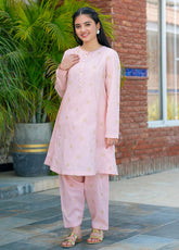 Mahroo Digital Printed Lawn 2 Piece Stitched Suit MMCS25K&G D-T-SFC-034