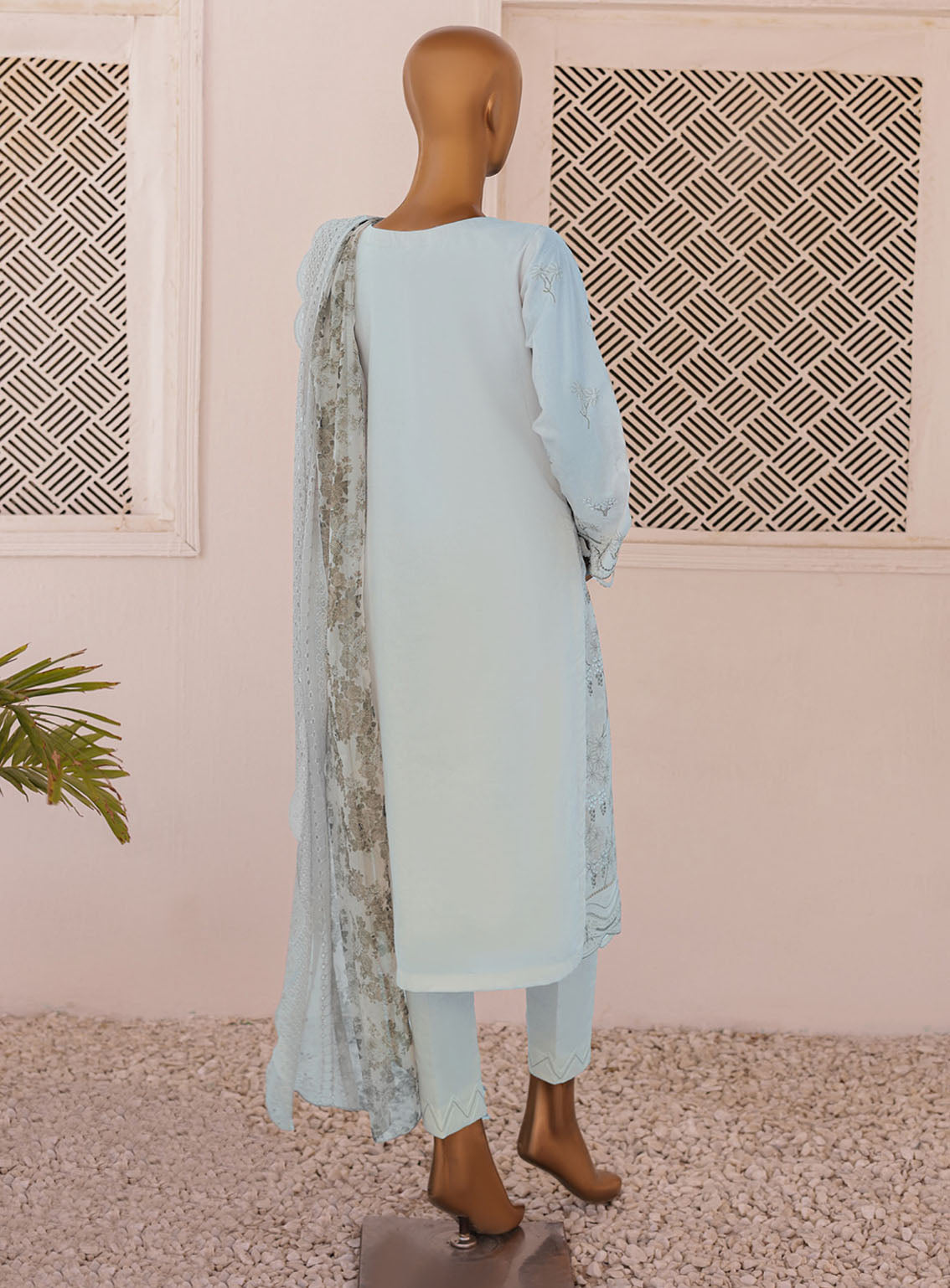 Majestic By HZ Luxury Embroidered Lawn 3 Piece Unstitched Suit HZ24M MEC-08 Majestic By HZ Luxury Embroidered Lawn 3 Piece Unstitched Suit HZ24M MEC-08