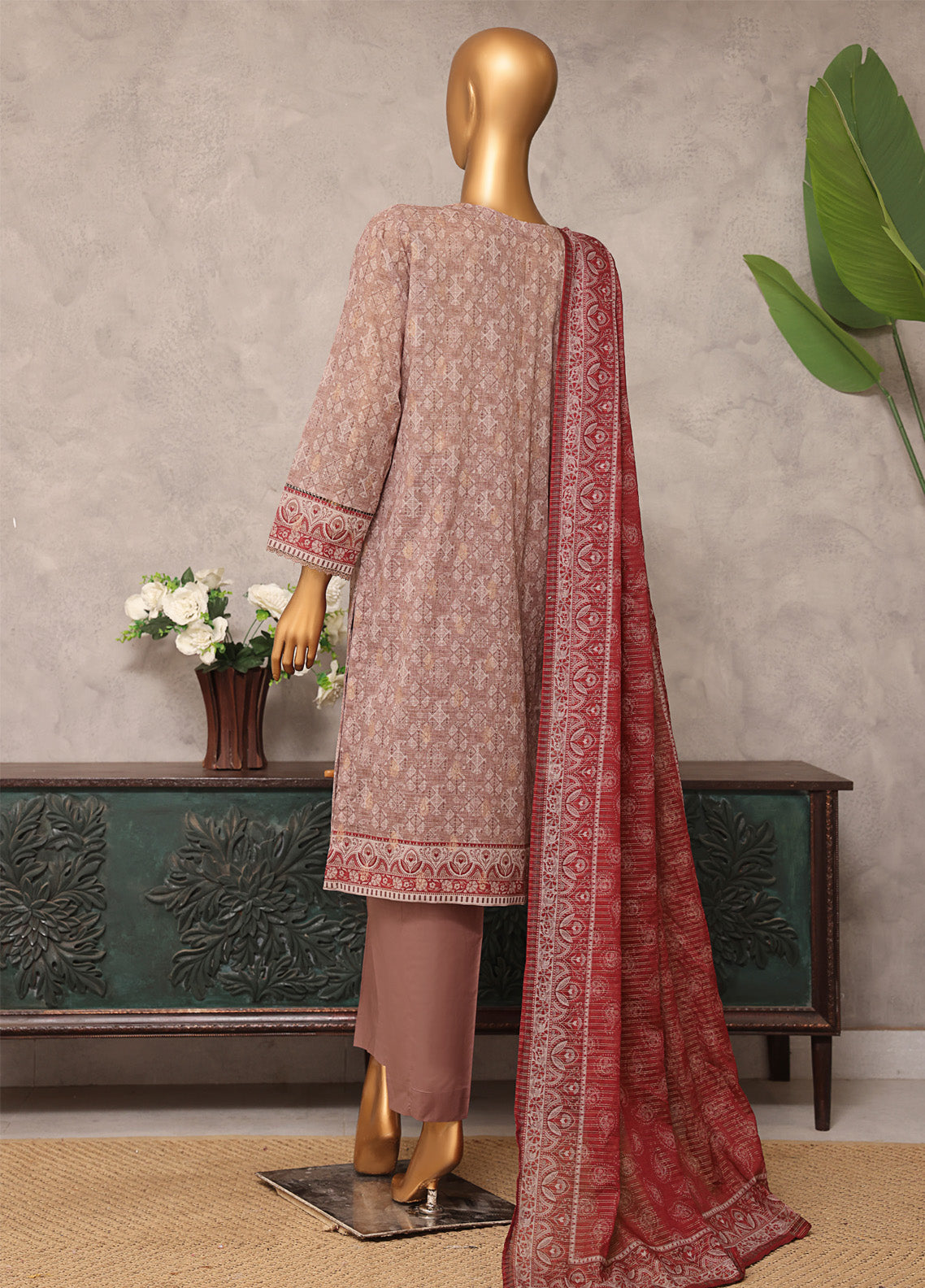 Majestic By HZ Textile Embroidered Jacquard 3 Piece Unstitched Suit HZ25M MJE-06 Majestic By HZ Textile Embroidered Jacquard 3 Piece Unstitched Suit HZ25M MJE-06