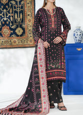Malhar By VS Textile Printed Viscose 3 Piece Unstitched Suit VS25M D-201