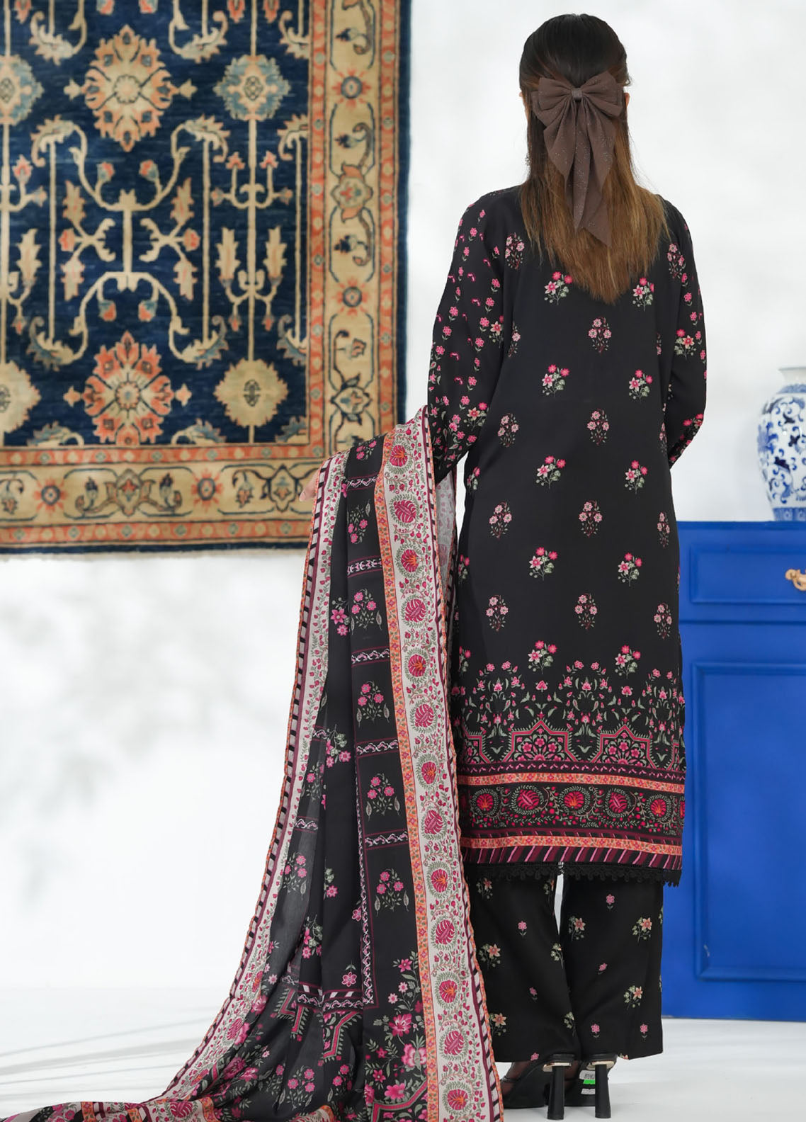 Malhar By VS Textile Printed Viscose 3 Piece Unstitched Suit VS25M D-201 Malhar By VS Textile Printed Viscose 3 Piece Unstitched Suit VS25M D-201