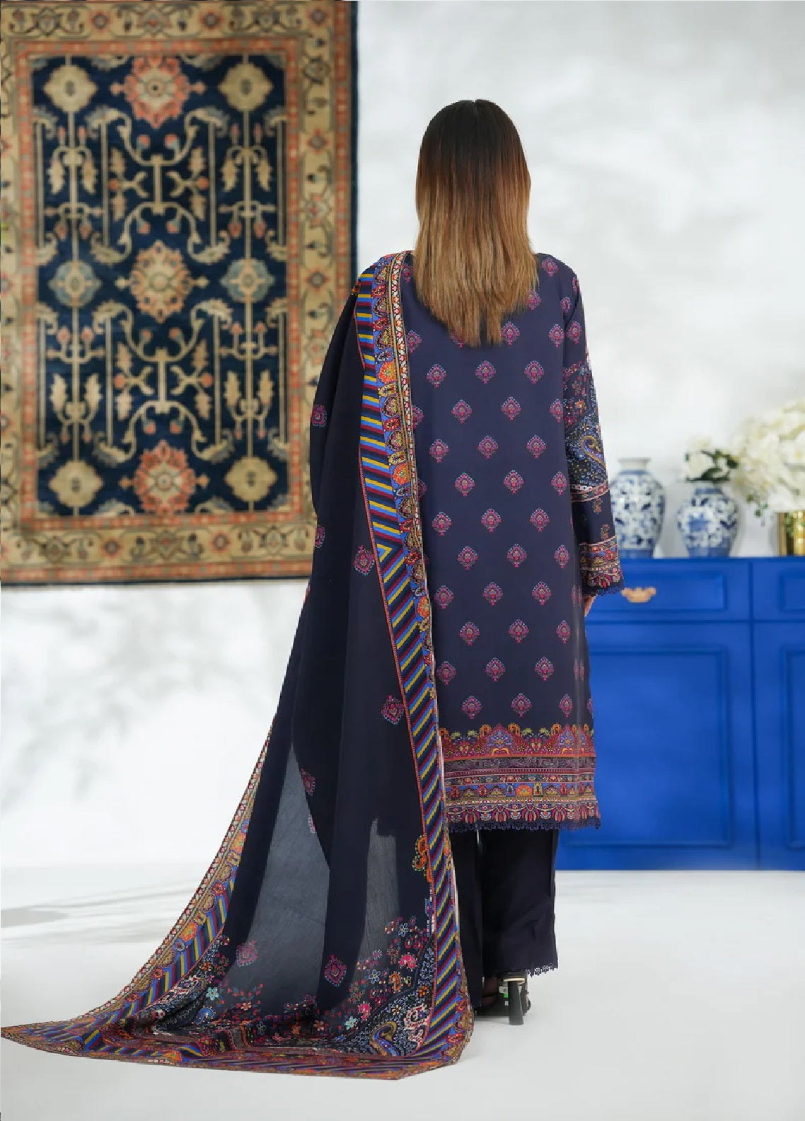 Malhar By VS Textile Printed Viscose 3 Piece Unstitched Suit VS25M D-202 Malhar By VS Textile Printed Viscose 3 Piece Unstitched Suit VS25M D-202