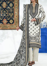 Malhar By VS Textile Printed Viscose 3 Piece Unstitched Suit VS25M D-206