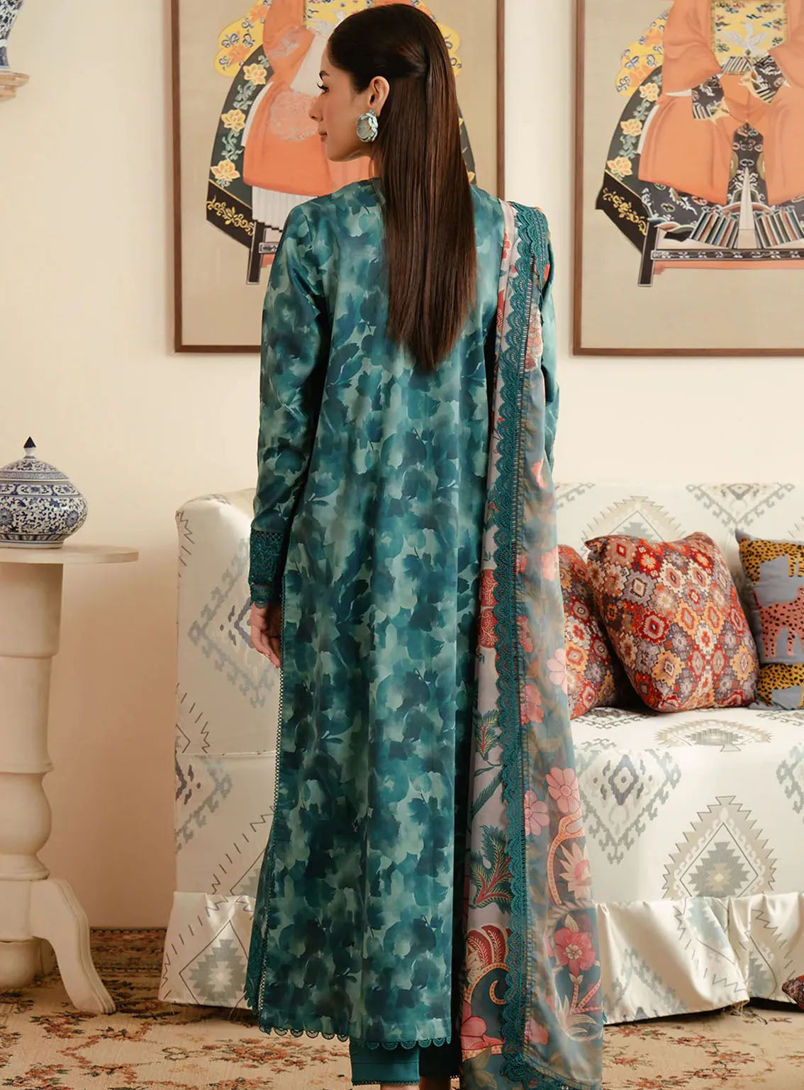 Malina By Afrozeh Printed Lawn 3 Piece Unstitched Suit AF24M D-01 CEILA Malina By Afrozeh Printed Lawn 3 Piece Unstitched Suit AF24M D-01 CEILA