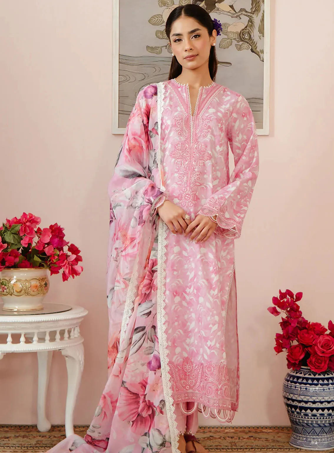 Malina By Afrozeh Printed Lawn 3 Piece Unstitched Suit AF24M D-03 EZRA Malina By Afrozeh Printed Lawn 3 Piece Unstitched Suit AF24M D-03 EZRA