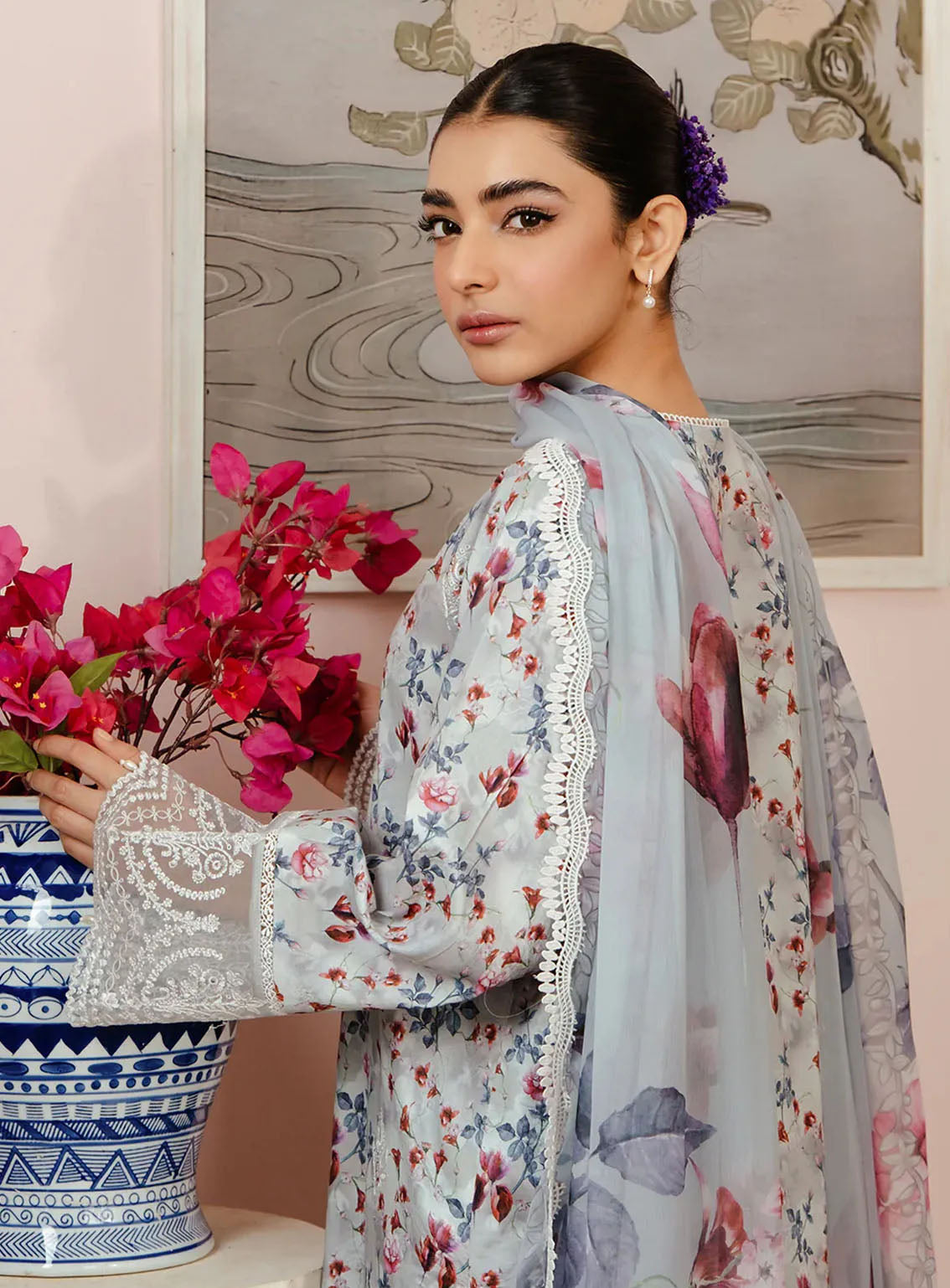 Malina By Afrozeh Printed Lawn 3 Piece Unstitched Suit AF24M D-04 EVORA Malina By Afrozeh Printed Lawn 3 Piece Unstitched Suit AF24M D-04 EVORA