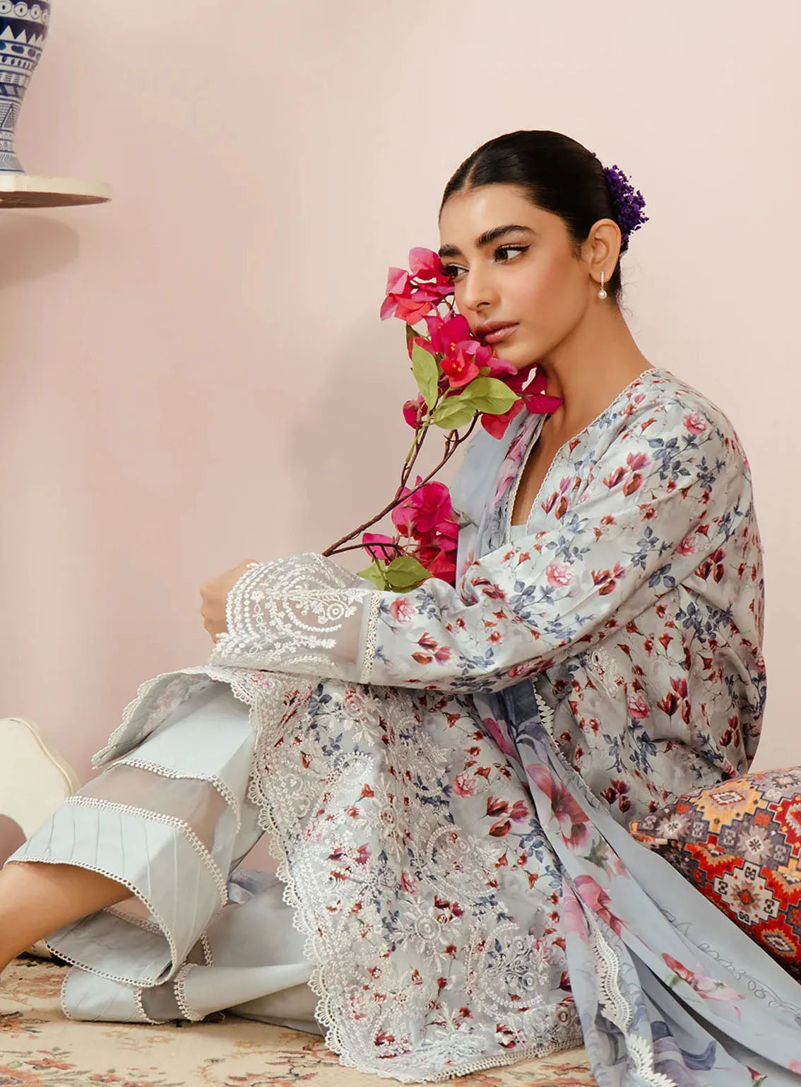 Malina By Afrozeh Printed Lawn 3 Piece Unstitched Suit AF24M D-04 EVORA Malina By Afrozeh Printed Lawn 3 Piece Unstitched Suit AF24M D-04 EVORA