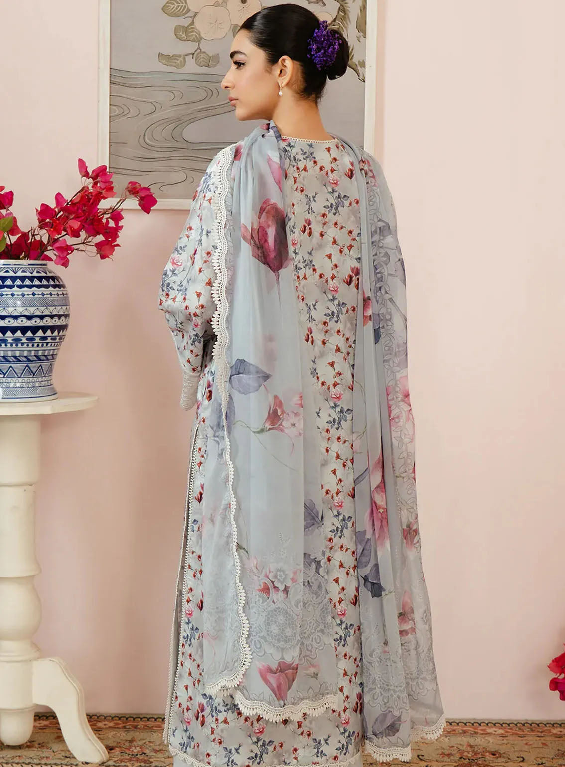 Malina By Afrozeh Printed Lawn 3 Piece Unstitched Suit AF24M D-04 EVORA Malina By Afrozeh Printed Lawn 3 Piece Unstitched Suit AF24M D-04 EVORA