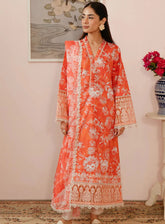 Malina By Afrozeh Printed Lawn 3 Piece Unstitched Suit AF24M D-05 AZLIN