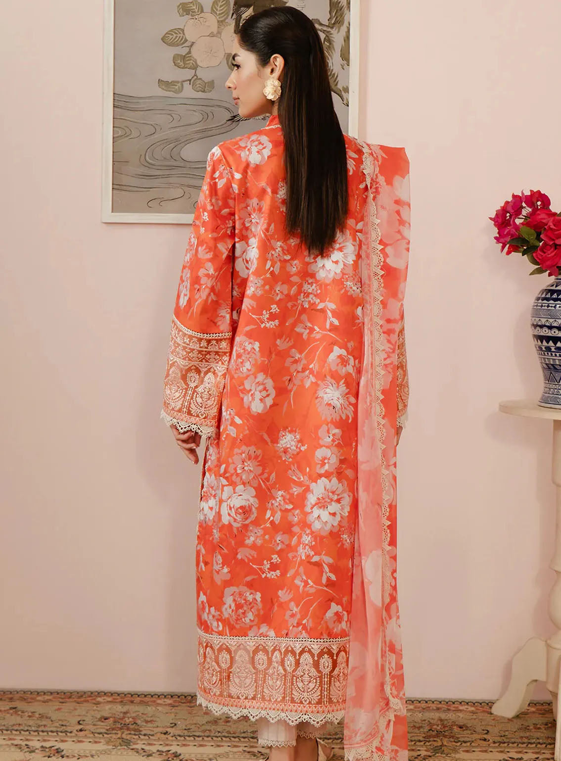 Malina By Afrozeh Printed Lawn 3 Piece Unstitched Suit AF24M D-05 AZLIN Malina By Afrozeh Printed Lawn 3 Piece Unstitched Suit AF24M D-05 AZLIN