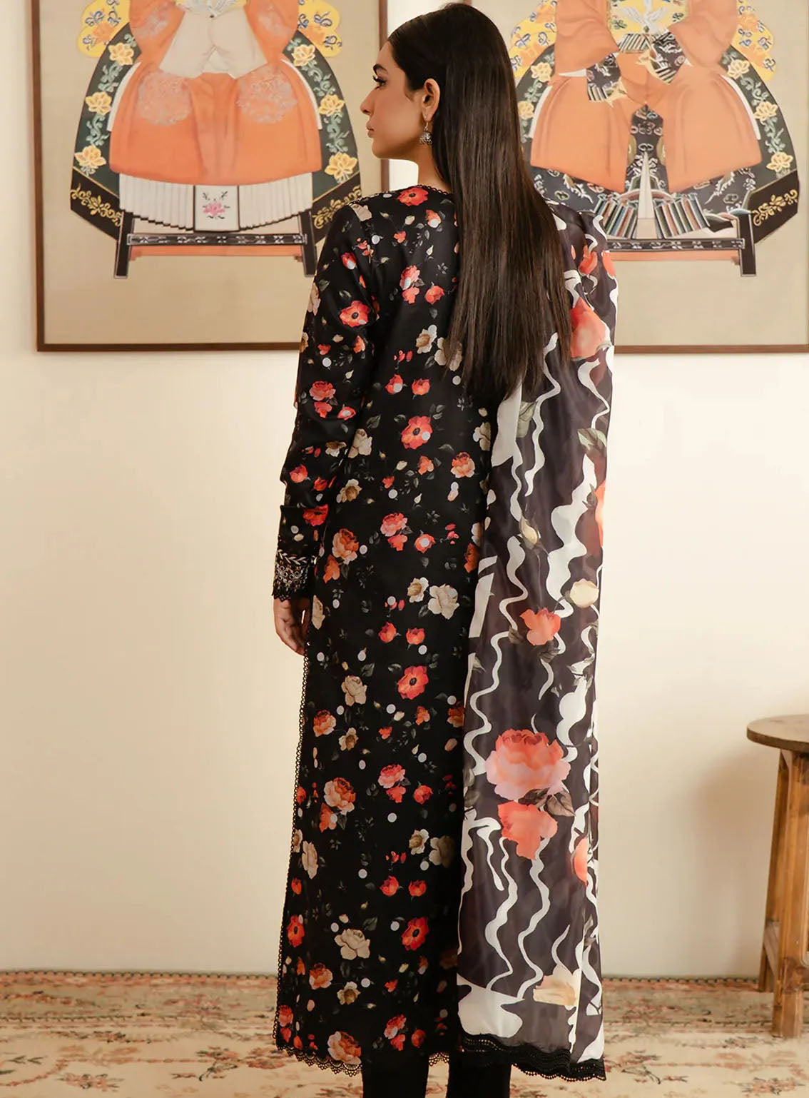 Malina By Afrozeh Printed Lawn 3 Piece Unstitched Suit AF24M D-07 VALERIA Malina By Afrozeh Printed Lawn 3 Piece Unstitched Suit AF24M D-07 VALERIA