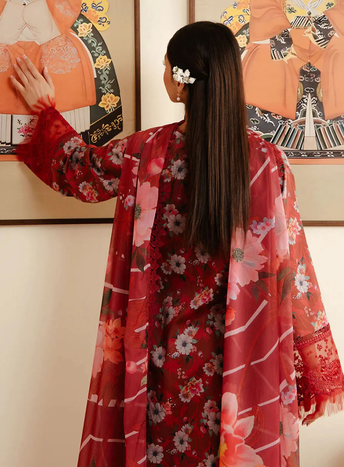 Malina By Afrozeh Printed Lawn 3 Piece Unstitched Suit AF24M D-08 KARIS Malina By Afrozeh Printed Lawn 3 Piece Unstitched Suit AF24M D-08 KARIS