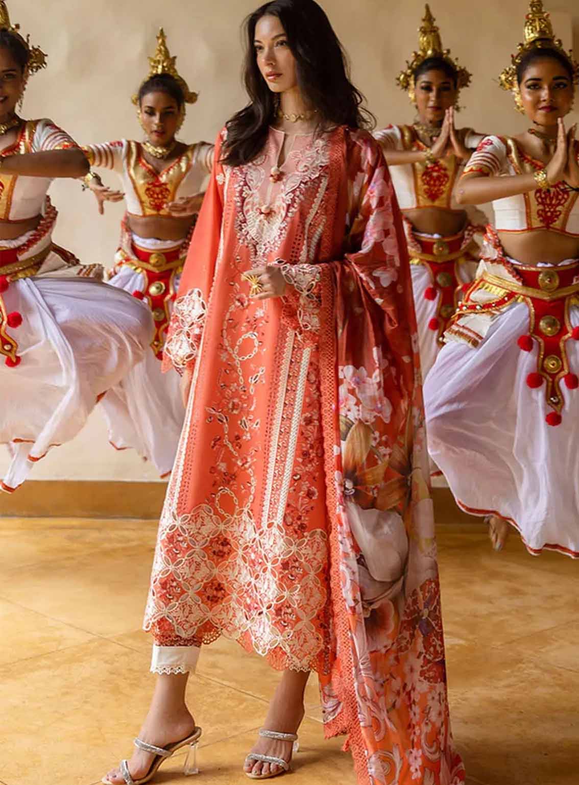 Manaram By Mushq Embroidered Lawn 3 Piece Unstitched Suit MQ25ML D-207 STARRY SIDE Manaram By Mushq Embroidered Lawn 3 Piece Unstitched Suit MQ25ML D-207 STARRY SIDE