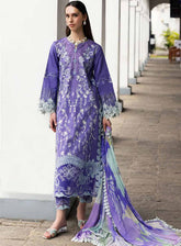 Manaram By Mushq Embroidered Lawn 3 Piece Unstitched Suit MQ25ML D-208 LUMINOUS ESSENCE