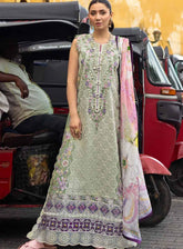 Manaram By Mushq Embroidered Lawn 3 Piece Unstitched Suit MQ25ML D-210 BEAMING DRIFT