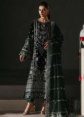 Marais By Gulaal Formals Embroidered Velvet 3 Piece Unstitched Suit GL25MVF D-V-12 EVANA