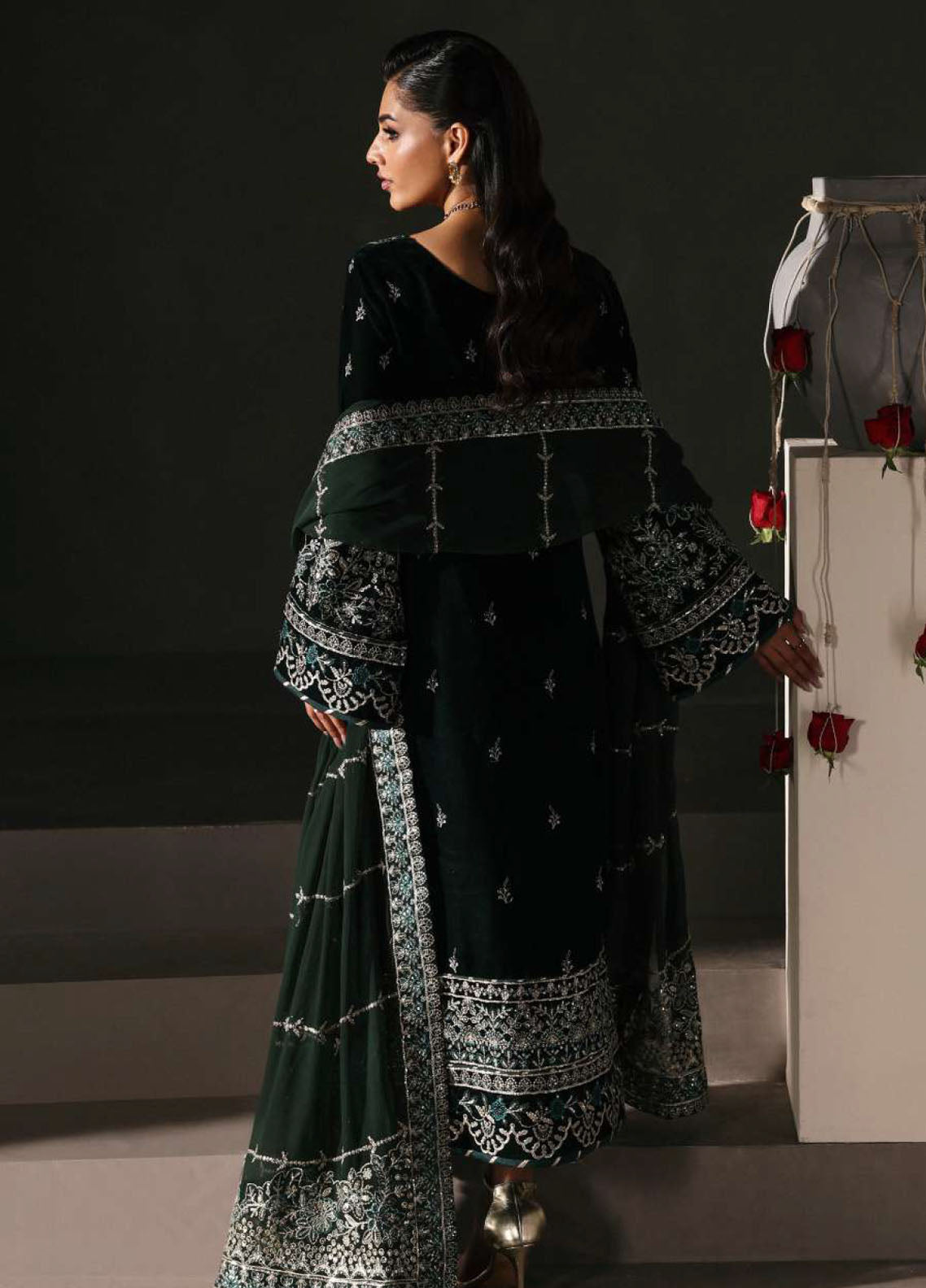 Marais By Gulaal Formals Embroidered Velvet 3 Piece Unstitched Suit GL25MVF D-V-12 EVANA Marais By Gulaal Formals Embroidered Velvet 3 Piece Unstitched Suit GL25MVF D-V-12 EVANA