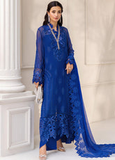 Maria B Embroidered Chiffon 3 Piece Unstitched Suit MB25C D-03