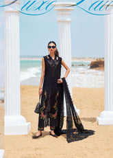 Maria B Embroidered Lawn 3 Piece Unstitched Suit MB25LL D-01