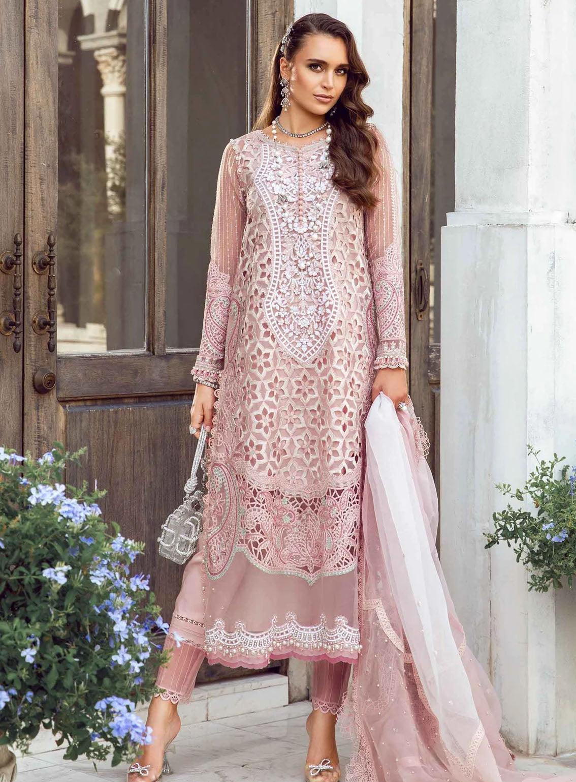 Maria B Luxury Embroidered Lawn Eid Edit-II 3 Piece Unstitched Suit MB24EE2 D-06 Maria B Luxury Embroidered Lawn Eid Edit-II 3 Piece Unstitched Suit MB24EE2 D-06