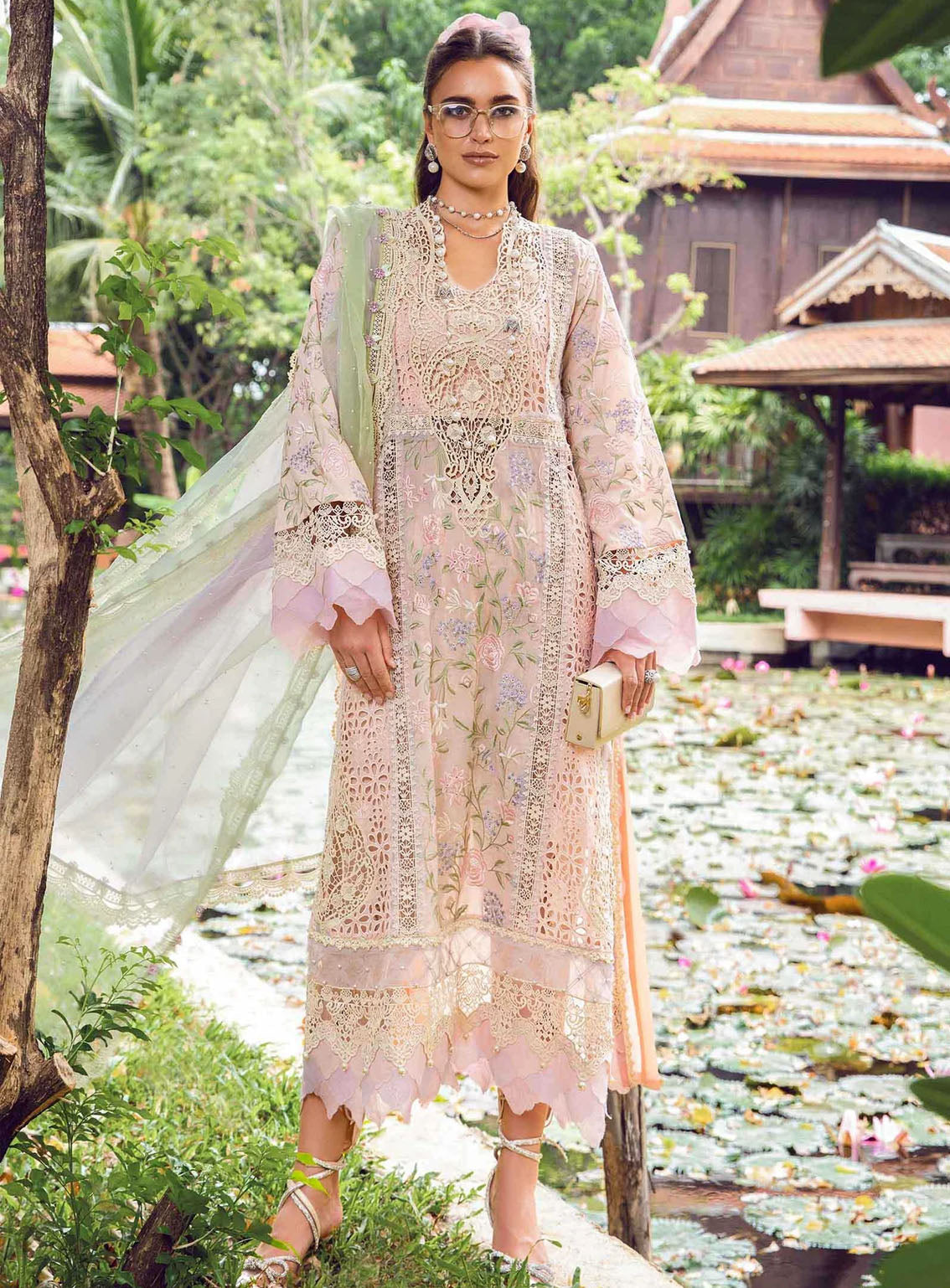 Maria B Luxury Embroidered Lawn Eid Edit-II 3 Piece Unstitched Suit MB24EE2 D-07 Maria B Luxury Embroidered Lawn Eid Edit-II 3 Piece Unstitched Suit MB24EE2 D-07