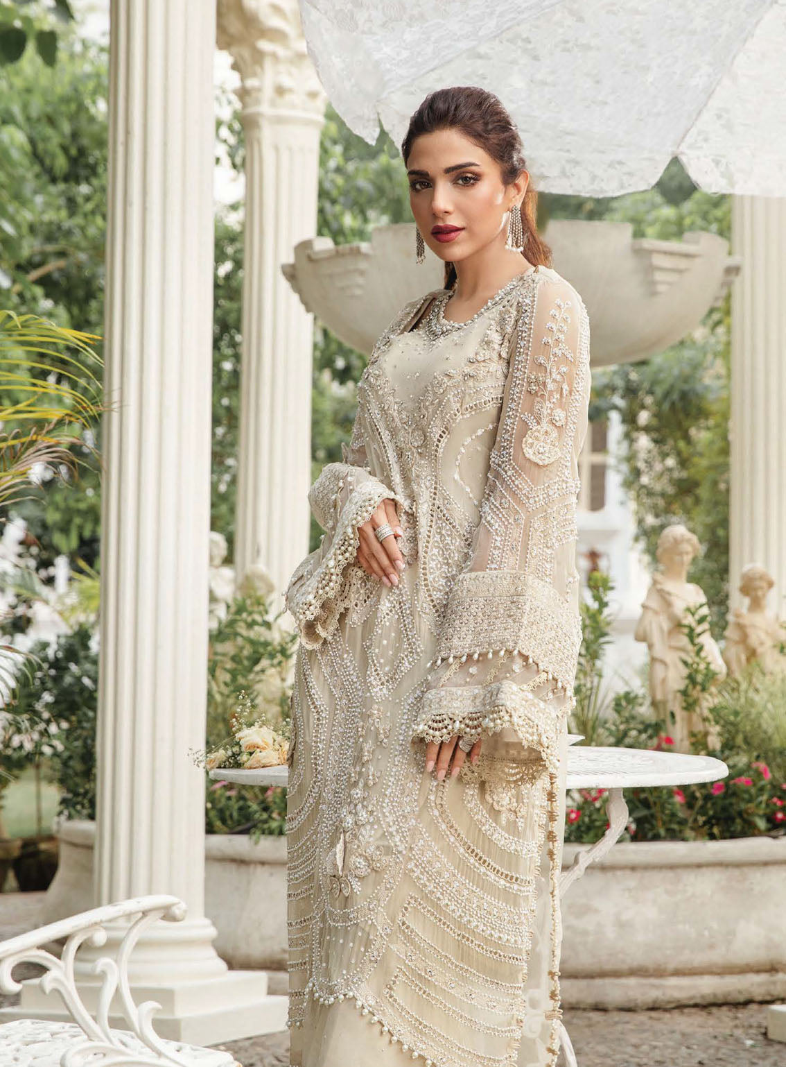 Maria B Luxury Formal Embroidered Chiffon 3 Piece Unstitched Suit MB24C D-04 Maria B Luxury Formal Embroidered Chiffon 3 Piece Unstitched Suit MB24C D-04