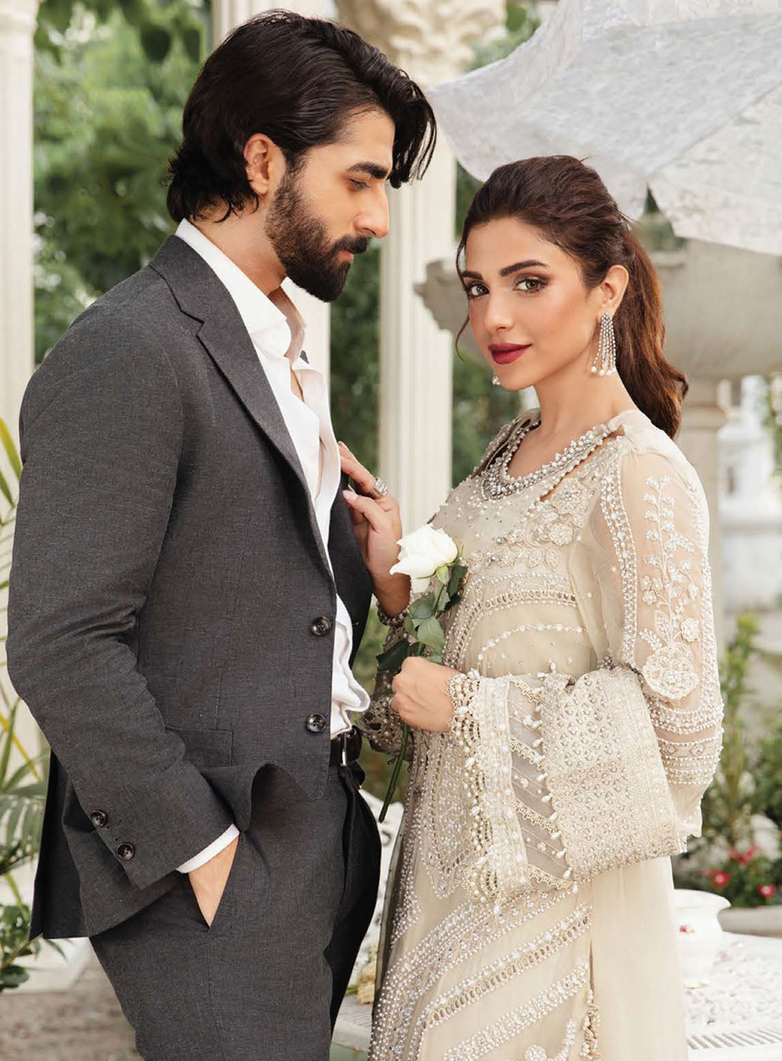 Maria B Luxury Formal Embroidered Chiffon 3 Piece Unstitched Suit MB24C D-04 Maria B Luxury Formal Embroidered Chiffon 3 Piece Unstitched Suit MB24C D-04