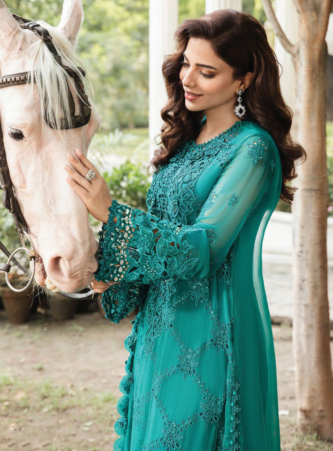 Maria B Luxury Formal Embroidered Chiffon 3 Piece Unstitched Suit MB24C D-05 Maria B Luxury Formal Embroidered Chiffon 3 Piece Unstitched Suit MB24C D-05