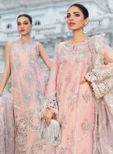 Maria B Luxury Formal Embroidered Chiffon 3 Piece Unstitched Suit MB24C D-06