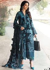 Maria B Winter Luxe Embroidered Palachi 3 Piece Unstitched Suit MB24WL DL-1203