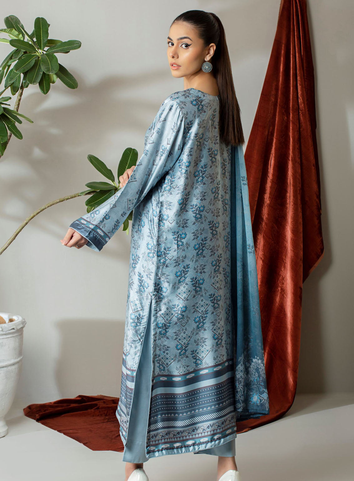 Marine By Rashid Textile Silk Luxury Printed 3 Piece Unstitched Suit RT24MV1 D-8286 Marine By Rashid Textile Silk Luxury Printed 3 Piece Unstitched Suit RT24MV1 D-8286