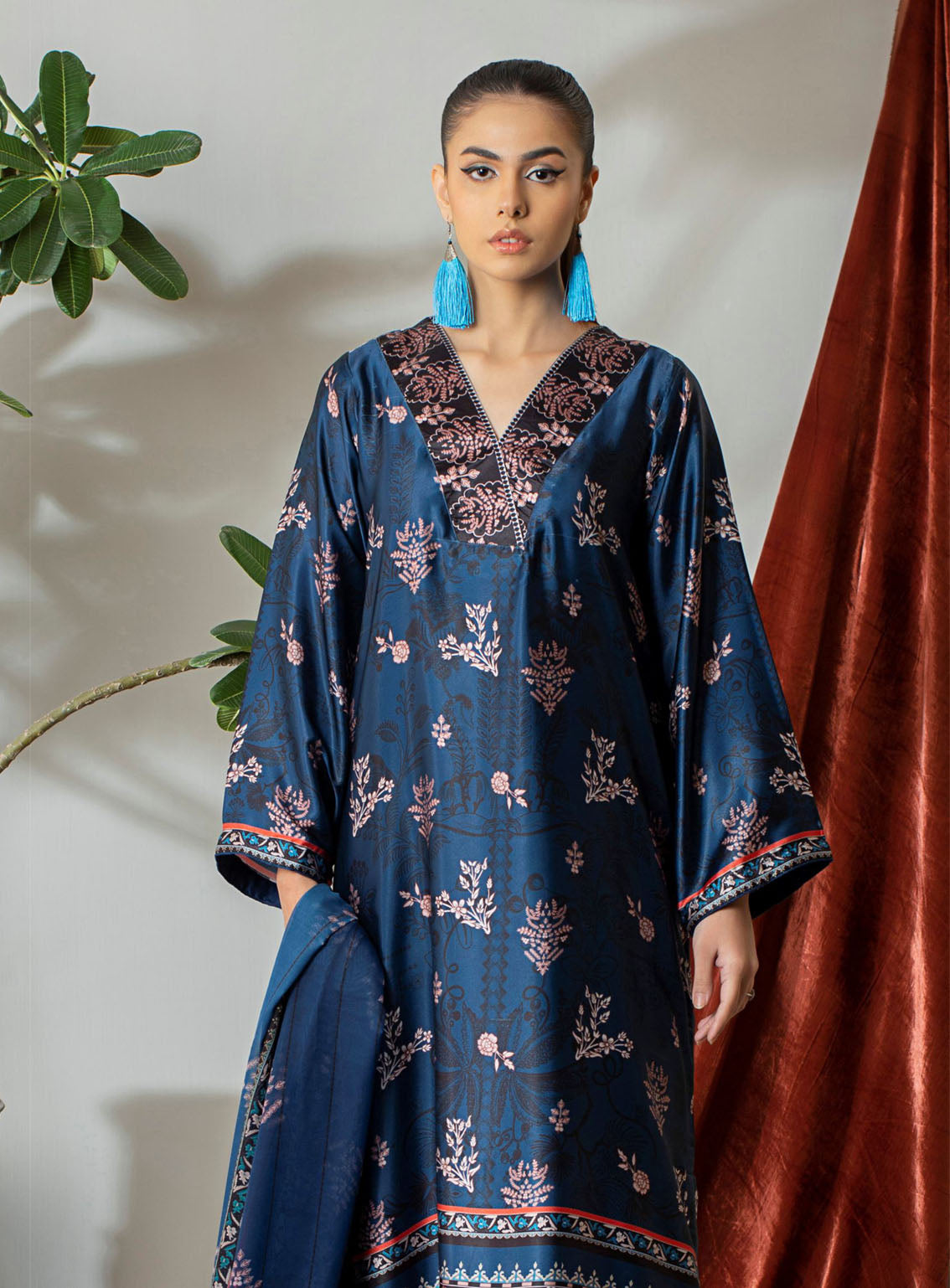 Marine By Rashid Textile Silk Luxury Printed 3 Piece Unstitched Suit RT24MV1 D-8287 Marine By Rashid Textile Silk Luxury Printed 3 Piece Unstitched Suit RT24MV1 D-8287