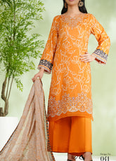 Mariyah By VS Textile Chikankari Embroidered Khaddar 3 Piece Unstitched Suit VS25MCED D-041