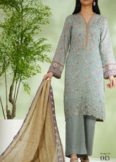 Mariyah By VS Textile Chikankari Embroidered Khaddar 3 Piece Unstitched Suit VS25MCED D-046