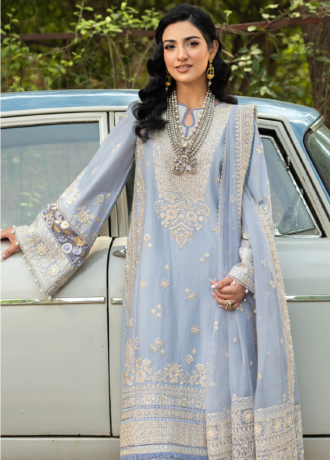 Maryam Hussain Embroidered Lawn 3 Piece Unstitched Suit MH25LLV2 D-BADAL Maryam Hussain Embroidered Lawn 3 Piece Unstitched Suit MH25LLV2 D-BADAL