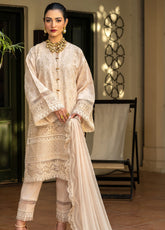 Maryam Hussain Embroidered Lawn 3 Piece Unstitched Suit MH25LLV2 D-RAYA
