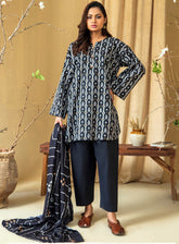 Mava By Rashid Textile Printed Khaddar 3 Piece Unstitched Suit RT24MWE D-8431