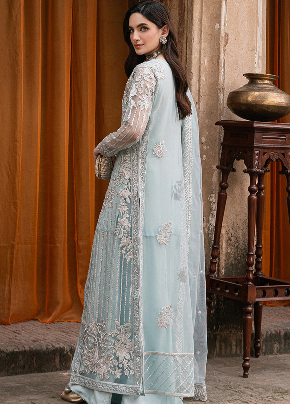 Maya Ali By Azure Embroidered Chiffon 3 Piece Unstitched Suit AZU24MAL D-DREAMY AZURE Maya Ali By Azure Embroidered Chiffon 3 Piece Unstitched Suit AZU24MAL D-DREAMY AZURE