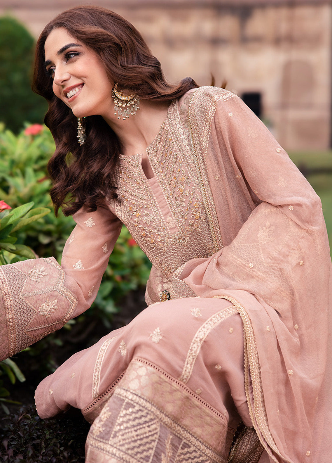 Maya Ali By Azure Embroidered Chiffon 3 Piece Unstitched Suit AZU24MAL D-NECTAR MIRAGE Maya Ali By Azure Embroidered Chiffon 3 Piece Unstitched Suit AZU24MAL D-NECTAR MIRAGE