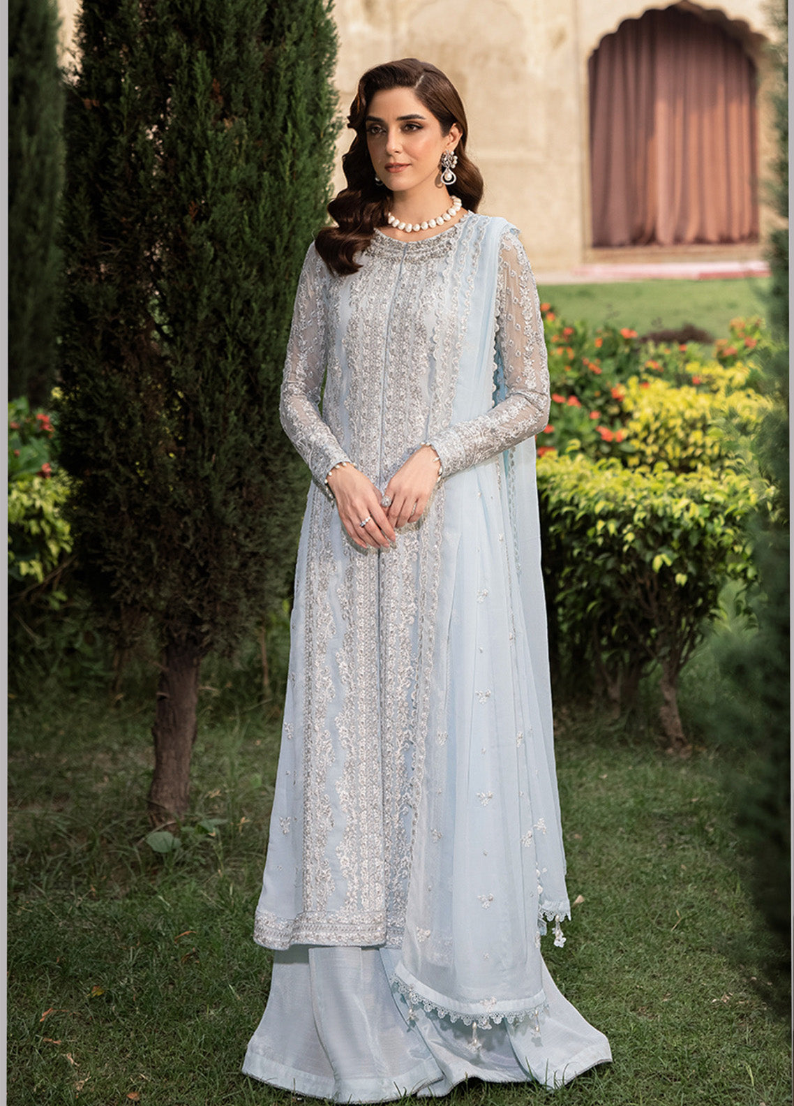 Maya Ali By Azure Embroidered Chiffon 3 Piece Unstitched Suit AZU24MAL D-OCEAN SAPPHIRE Maya Ali By Azure Embroidered Chiffon 3 Piece Unstitched Suit AZU24MAL D-OCEAN SAPPHIRE