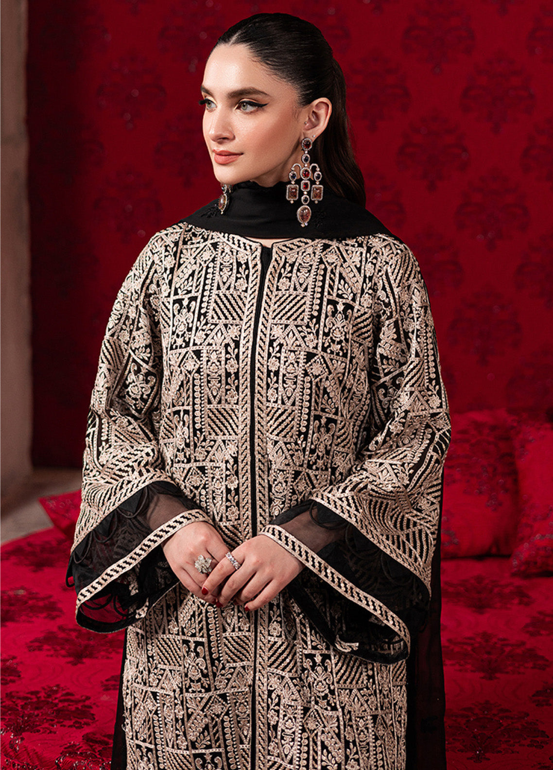 Maya Ali By Azure Embroidered Chiffon 3 Piece Unstitched Suit AZU24MAL D-URBAN MUSE Maya Ali By Azure Embroidered Chiffon 3 Piece Unstitched Suit AZU24MAL D-URBAN MUSE