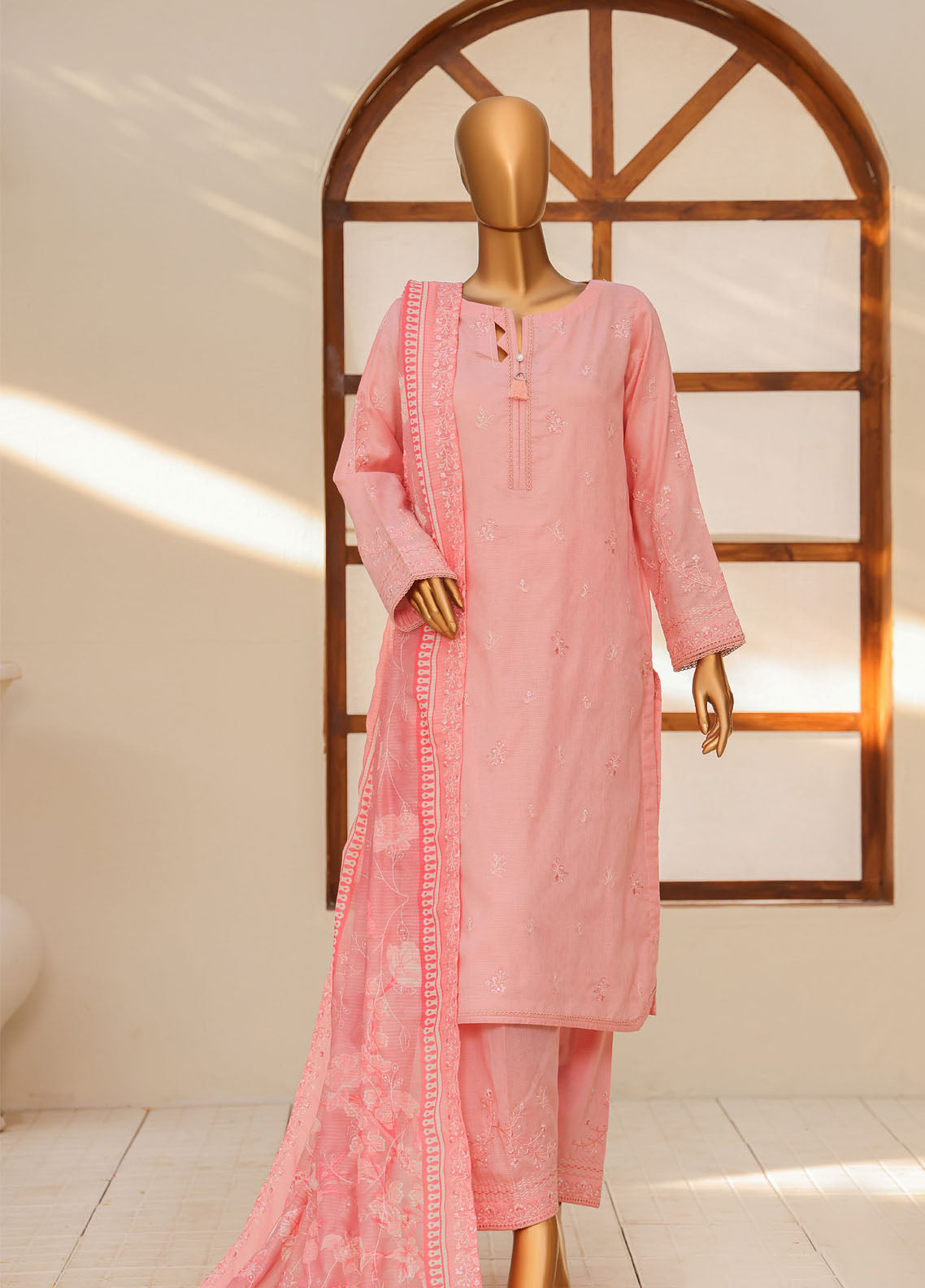 Mayaar By HZ Textiles Embroidered Cotton 3 Piece Unstitched Suit HZ25M D-MEC-10 Mayaar By HZ Textiles Embroidered Cotton 3 Piece Unstitched Suit HZ25M D-MEC-10