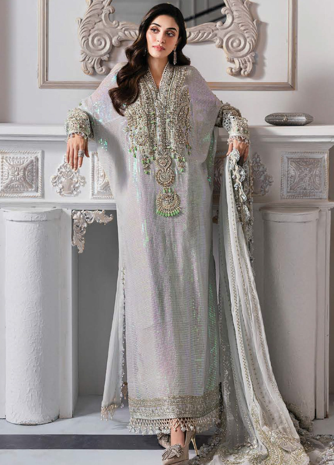 Mbroidered By Maria B Embroidered Chiffon 3 Piece Unstitched Suit MB25MF BD-2005 Mbroidered By Maria B Embroidered Chiffon 3 Piece Unstitched Suit MB25MF BD-2005