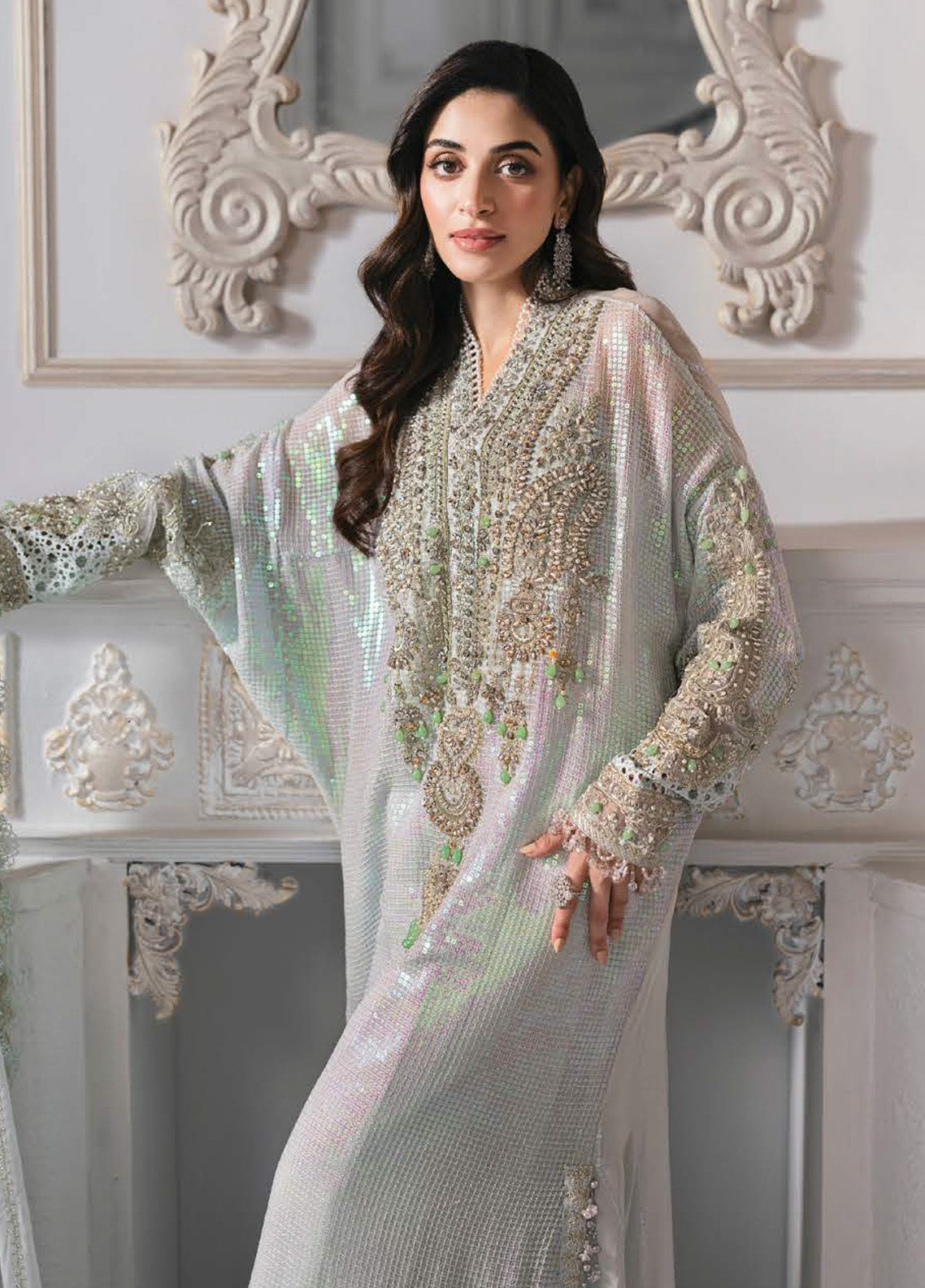 Mbroidered By Maria B Embroidered Chiffon 3 Piece Unstitched Suit MB25MF BD-2005 Mbroidered By Maria B Embroidered Chiffon 3 Piece Unstitched Suit MB25MF BD-2005