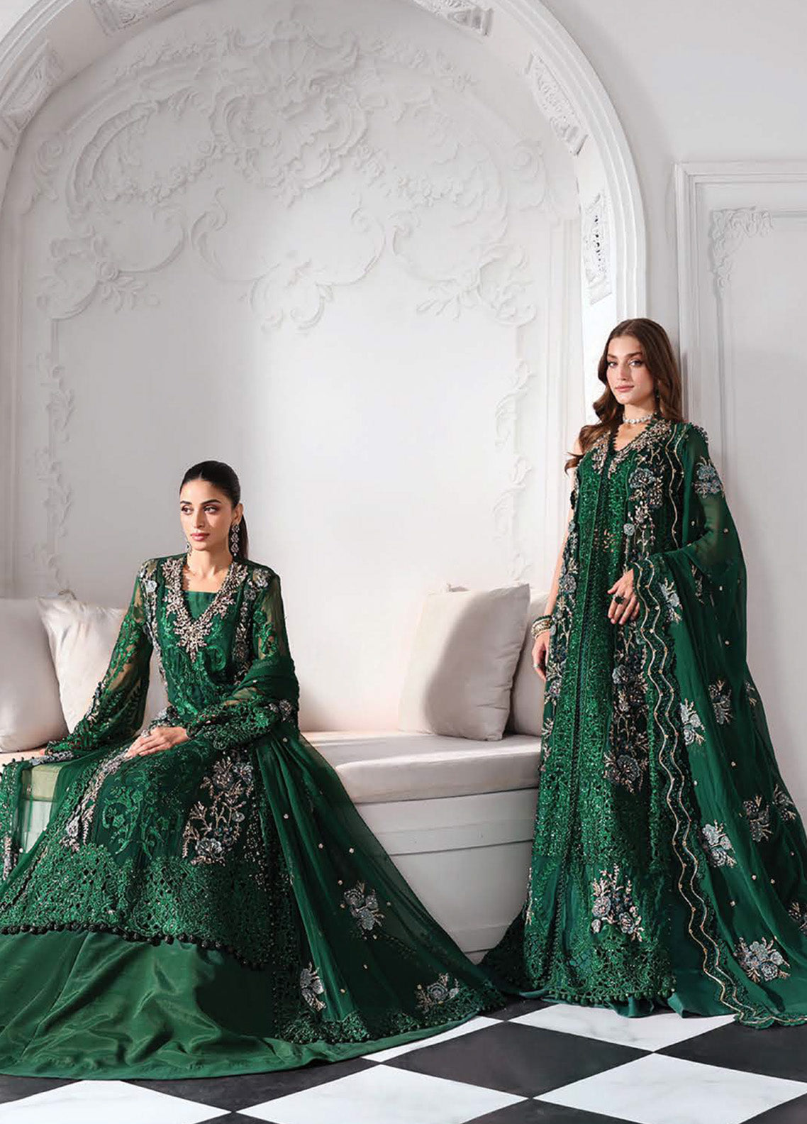 Mbroidered By Maria B Embroidered Chiffon 3 Piece Unstitched Suit MB25MF BD-2008 Mbroidered By Maria B Embroidered Chiffon 3 Piece Unstitched Suit MB25MF BD-2008