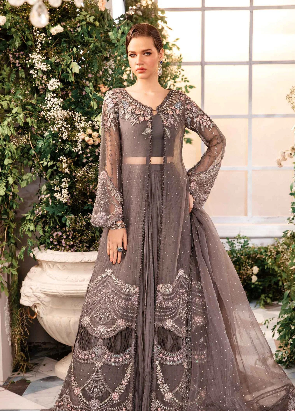 Mbroidered By Maria B Embroidered Organza 3 Piece Unstitched Suit MB24MW D-02 Mbroidered By Maria B Embroidered Organza 3 Piece Unstitched Suit MB24MW D-02