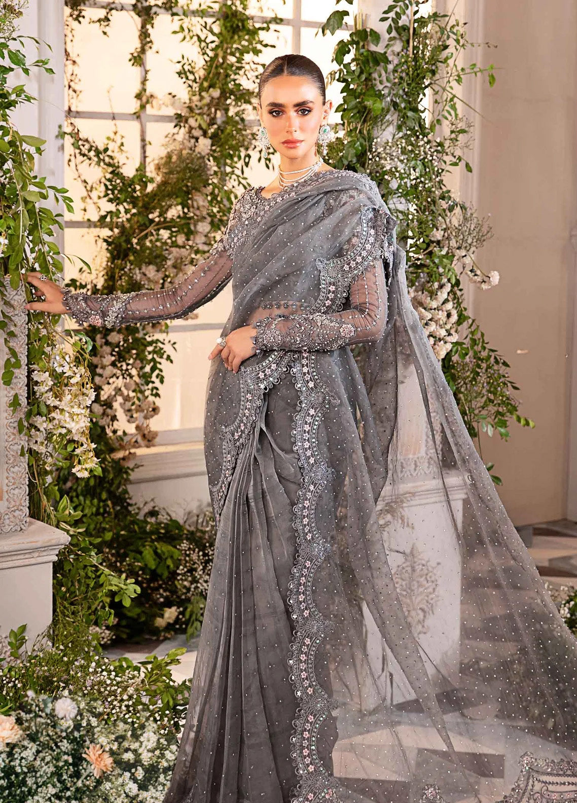 Mbroidered By Maria B Embroidered Organza 3 Piece Unstitched Suit MB24MW D-02 Mbroidered By Maria B Embroidered Organza 3 Piece Unstitched Suit MB24MW D-02