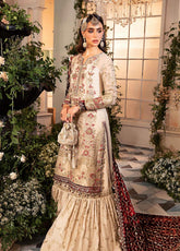 Mbroidered By Maria B Embroidered Organza 3 Piece Unstitched Suit MB24MW D-05