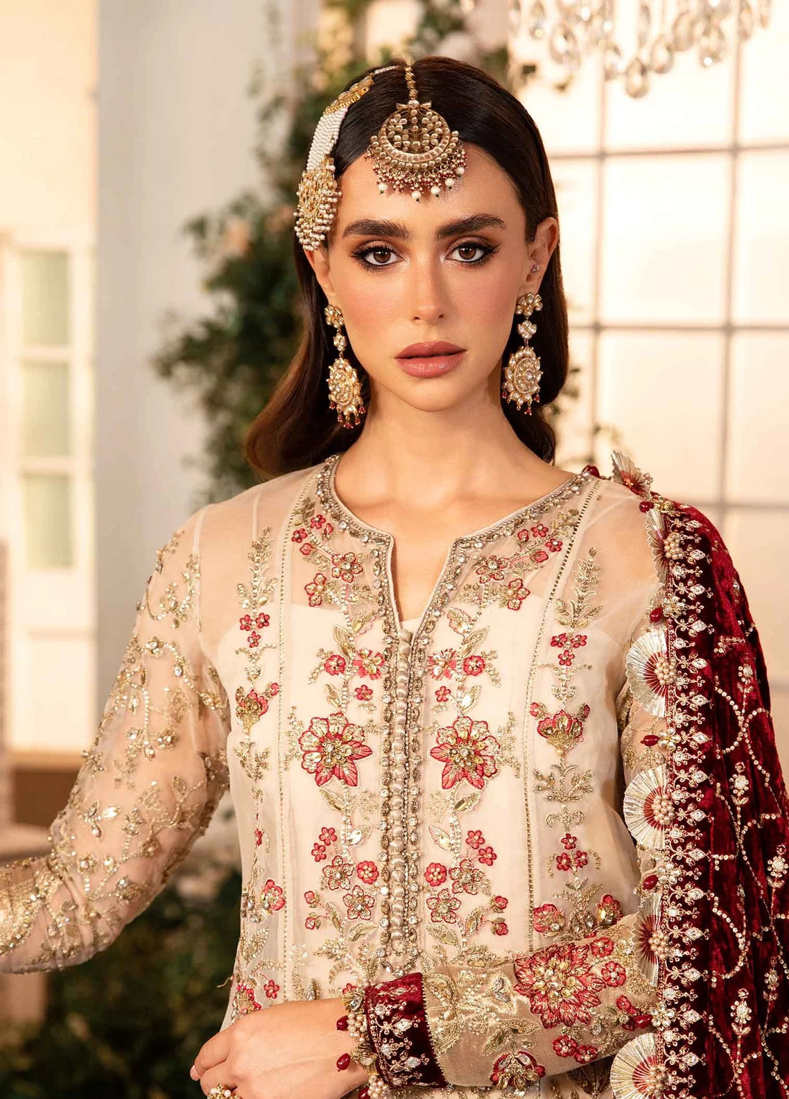 Mbroidered By Maria B Embroidered Organza 3 Piece Unstitched Suit MB24MW D-05 Mbroidered By Maria B Embroidered Organza 3 Piece Unstitched Suit MB24MW D-05